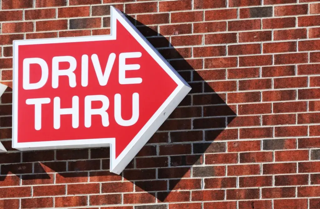 drive thru digital menu boards