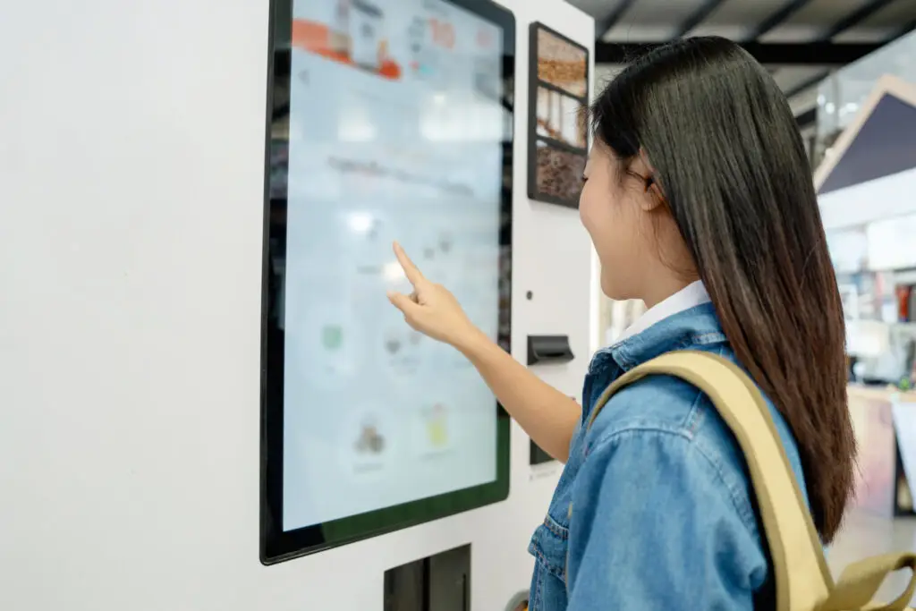 interactive kiosk