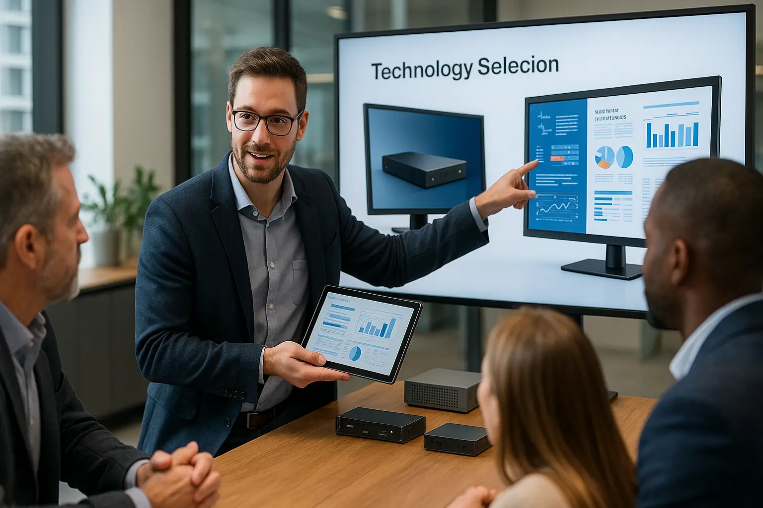 Digital signage strategy planning and technology selection for enterprise deployments